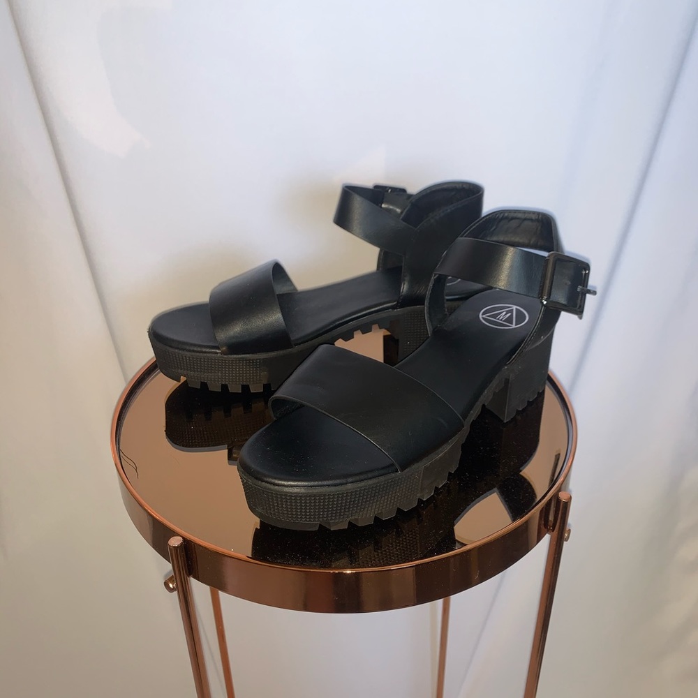 Black sandals